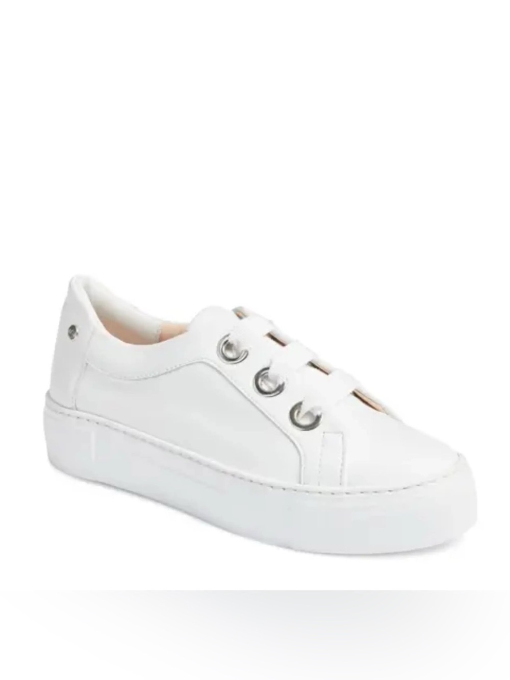 NWOB AGL Carla White Lace Up Sneakers 41.5/US 11.5